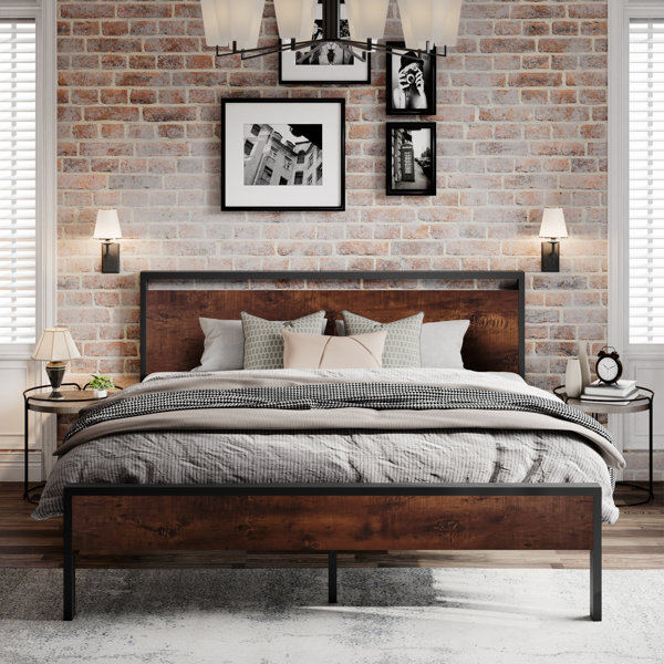 The brick deals metal bed frame